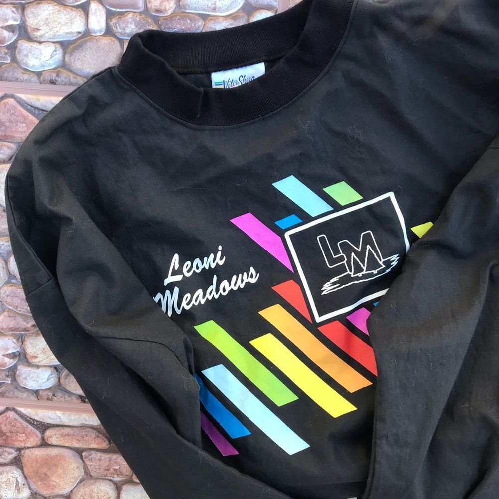 Retro Vintage colorful Crew Neck